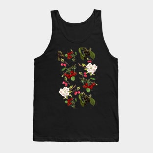 Cherries with Blossoms Tank Top